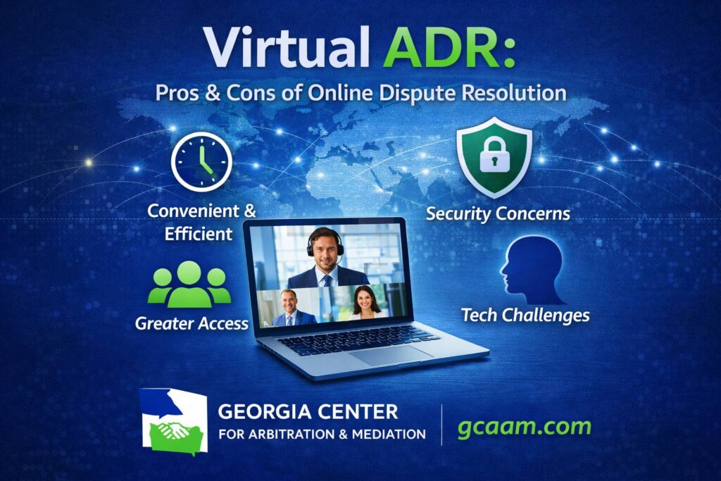 The Rise of Virtual ADR: A Deep Dive into Its Strengths, Shortcomings, and Why GCAAM Is Prepared for Your Next Resolution