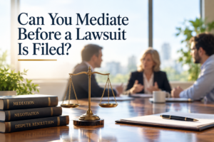 Pre-suit mediation before filing a lawsuit in Georgia